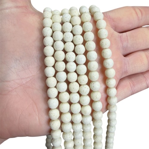 Lawa wulkaniczna - kremowa