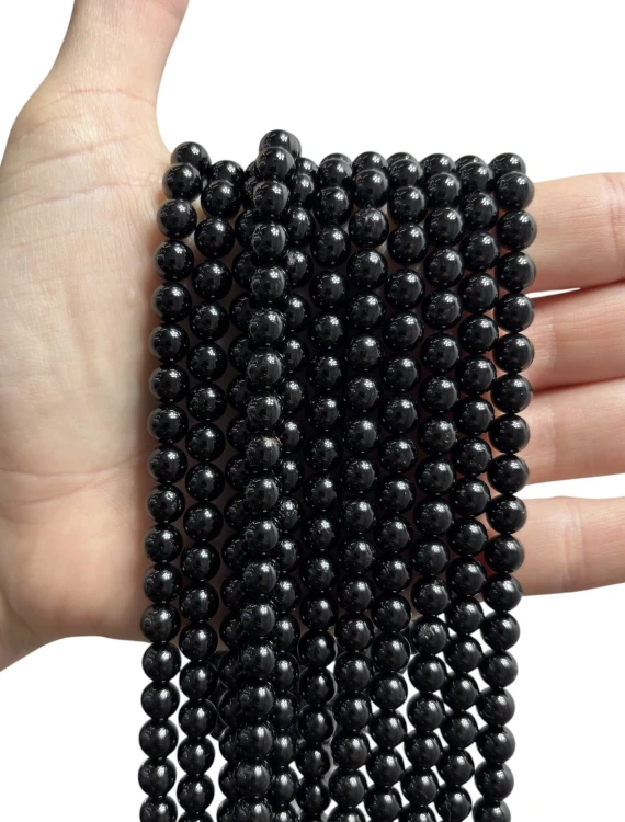 Turmalin czarny 6mm
